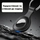 Силиконовый чехол для AirTag в зале на открытом воздухе. Чорний - изображение 6
