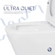 Унитаз напольный Qtap Swan Eco Ultra Quiet с сидением Soft-close 640x360x835 мм QTSWA27W48748 White - изображение 5