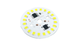 Светодиодный LED-модуль 9Вт, 40мм AC220В плата для ремонта ламп 9Вт, теплый белый - изображение 2
