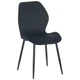 Стілець AMF Lily 56x48x86 см Чорний (555425) - изображение 1