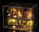 Ляльковий будинок конструктор No Brand DIY World of Warcraft Twilight Book Mall 23.5x18.3x17.2 см Коричневий (2104619241) - изображение 2
