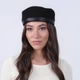 Капелюх таблетка жіночий LuckyLOOK ТЕМАРІ 57-58 Чорний (902-084) - изображение 3