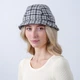 Панама жіноча LuckyLOOK БЕАТРІКС 57-58 Сіро-чорний (932-616) - изображение 4