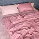 Простынь MirSon King Size 220x240 см 22-1440 Pink Houndstooth (2200012406007) - изображение 5