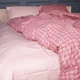 Простынь MirSon King Size 220x240 см 22-1440 Pink Houndstooth (2200012406007) - изображение 1