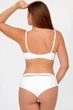 Комплект белья push-up и бразилианы 9403 Balaloum белый 85B/XL - изображение 3