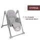 Стільчик для годування Chicco Polly Armonia, Світло-сірий (87140.05) - зображення 6