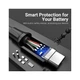 Дата кабель USB 3.0 AM to USB-C 1.5m black Vention (COZBG) - зображення 5