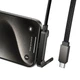 Кабель Hoco U150 Exquisite side plug and stand Type-C to Type-C 60W (1.2m) Черный - изображение 5