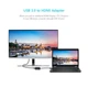 Адаптер USB 3.0 to HDMI Female 1080P Stone ST-SC1213 - зображення 2