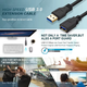 Кабель USB 3.0 Male to Female (подовжувач) 1м Stone ST-USB302FM-1M - зображення 3