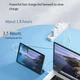 Кабель Type-C to Type-C, 120w, 10A, 3m, WHITE - зображення 7