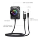 Ресивер Bluetooth UGREEN CM723 Bluetooth Receiver Audio Adapter, BT5.4, USB, AUX, 1.5m, Black - изображение 3