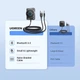 Ресивер Bluetooth UGREEN CM723 Bluetooth Receiver Audio Adapter, BT5.4, USB, AUX, 1.5m, Black - изображение 6