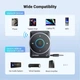 Ресивер Bluetooth UGREEN CM723 Bluetooth Receiver Audio Adapter, BT5.4, USB, AUX, 1.5m, Black - изображение 7