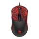 Мышь игровая TWolf G550, 1200-7200DPI, RGB, USB, 1.5m, Черно-красный - изображение 1