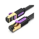 Патч-корд 5м, FTP cat 7 RJ-45 black Vention (ICABJ) - изображение 1