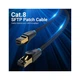 Патч-корд 5м, S/FTP cat 8 RJ-45 COPPER black Vention (IKGBJ) - изображение 2