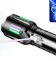 Потужний аккумуляторний ліхтар Coba CB-519D 3000 лм, ручний LED ліхтар з оптичним зумом, 5 режимів, аккумулятор 26650 5500 мАг, водонепроникний ліхтар IP68 для туризму, риболовлі та кемпінгу - зображення 5