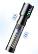 Потужний аккумуляторний ліхтар Coba CB-519D 3000 лм, ручний LED ліхтар з оптичним зумом, 5 режимів, аккумулятор 26650 5500 мАг, водонепроникний ліхтар IP68 для туризму, риболовлі та кемпінгу - зображення 7