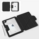 Чохол-книжка BeCover Rugged Origami Transparent з кріпленням Apple Pencil для Apple iPad Air (4/5) 2020/2022 10.9" Black (714967) - зображення 3