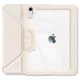 Чехол-книжка BeCover Rugged Origami Transparent с креплением Apple Pencil для Apple iPad 10.9" (2022/2024)/iPad (А16) 2025 11" Beige (714970) - изображение 1