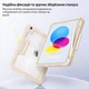 Чехол-книжка BeCover Rugged Origami Transparent с креплением Apple Pencil для Apple iPad 10.9" (2022/2024)/iPad (А16) 2025 11" Beige (714970) - изображение 4