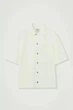 Сорочка чоловіча COS short-sleeved seersucker shirt 1222172001 XL Білий - изображение 6