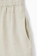 Шорти жіночі COS elasticated linen shorts 12089080012 34 Бежевий - изображение 6