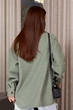 Рубашка AGER L-XL Оливковый 257R153 - изображение 4