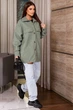 Рубашка AGER L-XL Оливковый 257R153 - изображение 8