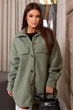 Рубашка AGER L-XL Оливковый 257R153 - изображение 10