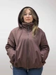 Елегантна жіноча демісезонна куртка Butterfly 2630, Mokka-Mousse з капюшоном, стильна куртка весна-осінь,Мокка-мус,42 - зображення 1