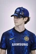 Молодежная кепка с сеткой ФК Интер (FC Inter) One-size Синий - изображение 1