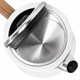 Электрочайник ADLER AD 1352 1.7L металлический STRIX - изображение 6
