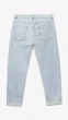 Джинсы Slim Fit однотонные мужские GENUA 2226 40 Светло-синий shop (2000999385636) - изображение 4