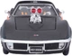 Металева модель автомобіля Maisto Harley-Davidson Edition Chevrolet Corvette 1970 1:24 Чорно-помаранчева MST32193 (090159321934) - зображення 3