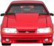 Металева модель автомобіля Maisto Ford Mustang SVT Cobra 1993 1:24 Червоний MST32549 (090159325499) - зображення 7