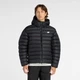 Чоловіча чорна куртка New Balance Hooded Puffer 52 (XL) (MO53500BK) - зображення 1