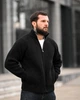 Кардиган мужской Stone Island ТР6576, вязаный, металлическая молния, плотная структура L - изображение 4