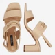 Женские босоножки Nine West 2489-19 5906751099490 38 25.5 см Бежевые (5906751099704) - изображение 4