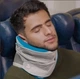 Дорожня подушка Trtl Pillow Plus з регульованою підтримкою шиї та голови, ергономічна форма, дихаючий матеріал, складна для подорожей, підходить для будь-якого розміру голови - изображение 4