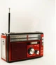 Портативне радіо Golon RX-382 з Bluetooth, USB, microSD, LED-фонарем, MP3-плеєром, аккумулятором, AM/FM/SW радіоприймач для дому, дачі та подорожей Червоний - зображення 2