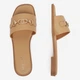 Женские шлепанцы Nine West 678322-84 5906751042922 39 26.1 см Бежевые (5906751042953) - изображение 4