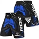 Компресійні Шорти RDX IMMAF Approved MMA Fight & Training Shorts Чорно-Синій L (MSS-IMF-1U-L) - зображення 2
