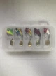 Набор тейл спиннеров EOS Jig Tail Spinner Kit 14g (5 шт приманок + коробка) - изображение 3