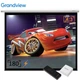 Проекційний екран GrandView CB-MP180 4:3 WM5 моторизований 180" 362x272см настінний стельовий - зображення 1