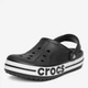 Женские кроксы Crocs Baya Band Clog 205089-066 5903698037257 36-37 22.5 см Черные (5903698037509) - изображение 2