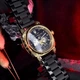 Годинник наручний Awarder 021-3D Де би не був Gold-Black Steel - изображение 2