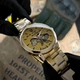 Годинник наручний Awarder 022 Gold-Gold Automatics Metall Не Забуду Дім - изображение 3